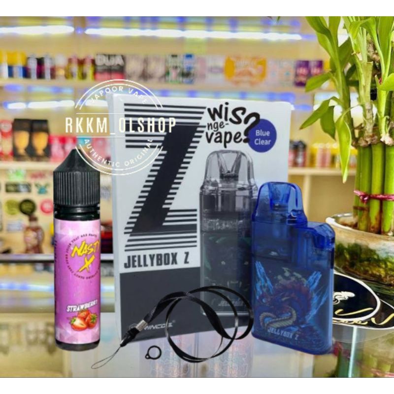 Elektronik kecil dan elektronik lainnya COD Tabriizno1 VAPOOR JELLY BOX Z DAN F ORIGINAL RINCOEE FULSET SIAP PAKAI Jaya22 lagi promo