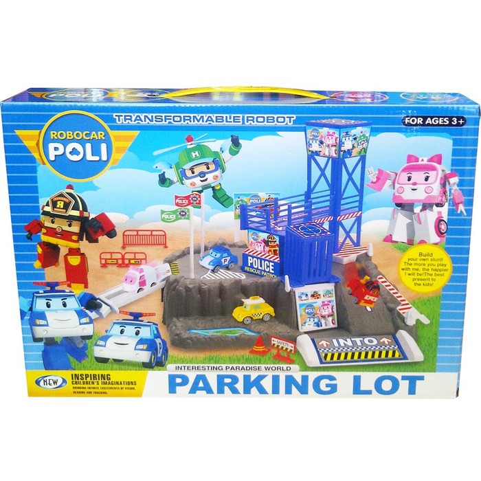 ROBOCAR POLI PARKING LOT - ZY-609