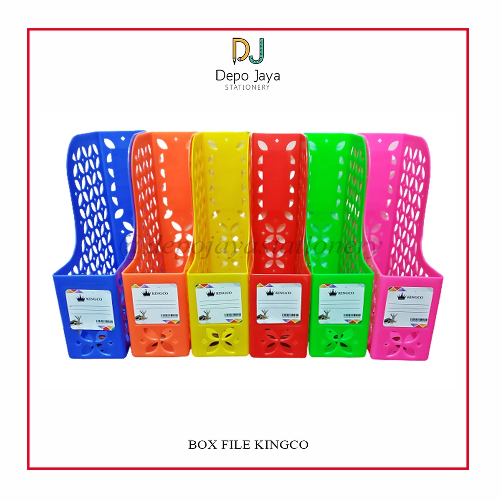 

Box File Premium Tebal KINGCO Bahan Plastik PVC Tebal Kotak Penyimpanan Dokumen