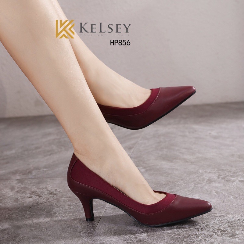 (GRATIS ALAS KAKI) NICOLE Sepatu High Heels Wanita Kulit 6cm Kelsey / Sepatu Kerja Wanita HP856