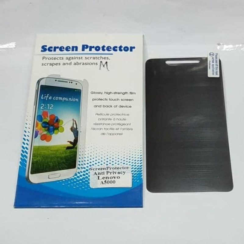 LENOVO S930 , K860 , P770 , A536 , A690 , A319 , A369 , A5000 Antigores hitam spy privacy bukan kaca