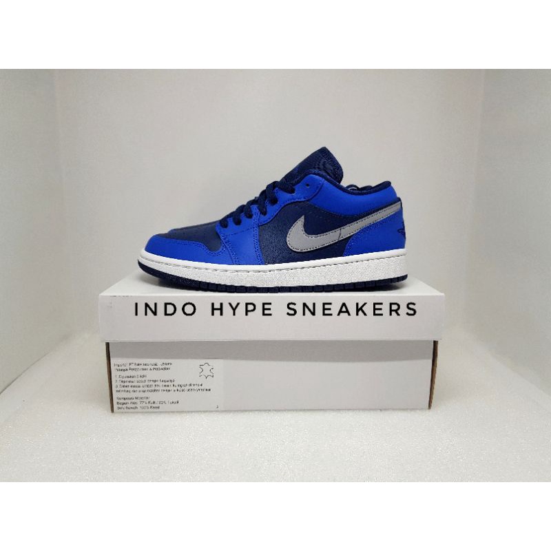 Air Jordan 1 Low Womens BLUE VOID GAME ROYAL