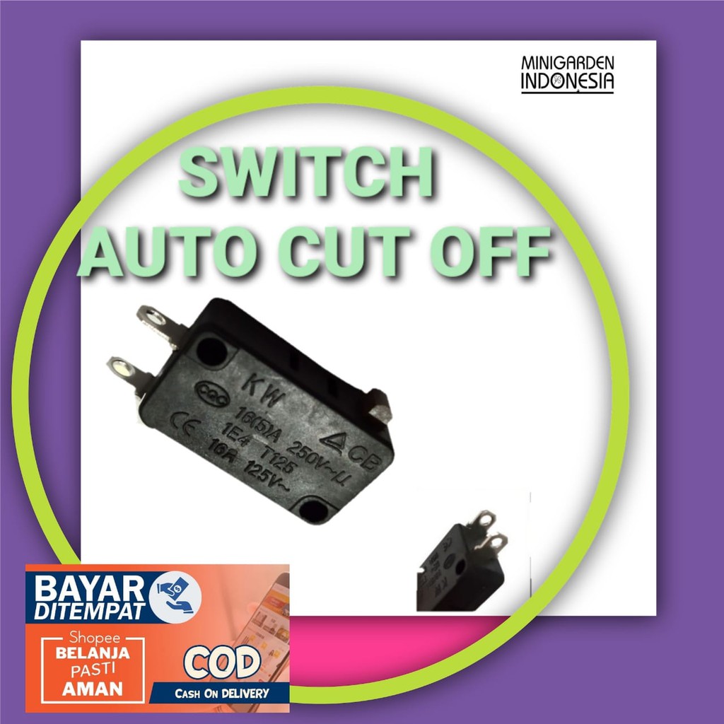 SWITCH AUTO CUT OFF sparepart dinamo / sprayer elektrik on off otomatis alat irigasi taman fertigasi