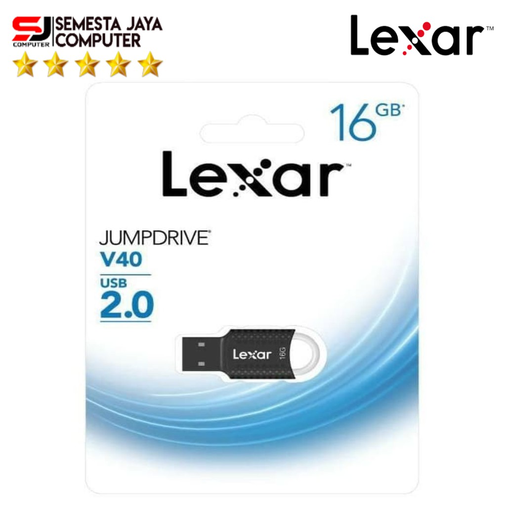 FLASHDISK LEXAR JUMPDRIVE V40 16GB USB 2.0