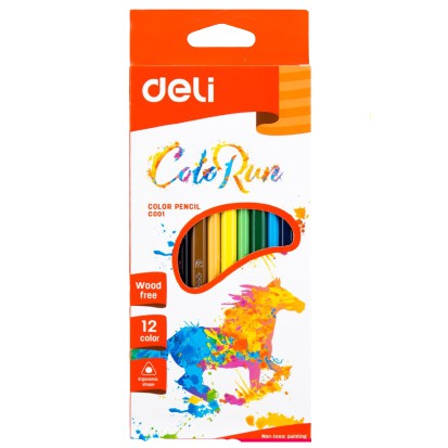

DELI COLOR PENCIL COLORUN SET 12