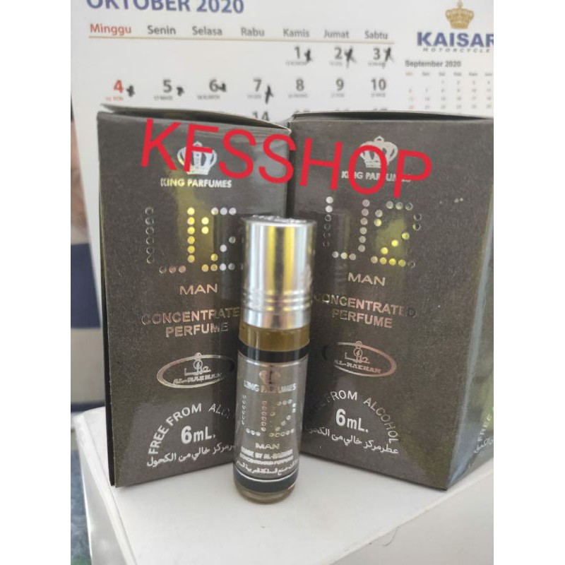 Parfum non alkohol U2 man / U2MAN  6ml original