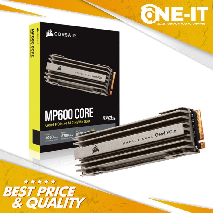 Corsair MP600 CORE NVMe SSD M.2 2280 PCIe 4.0 x4