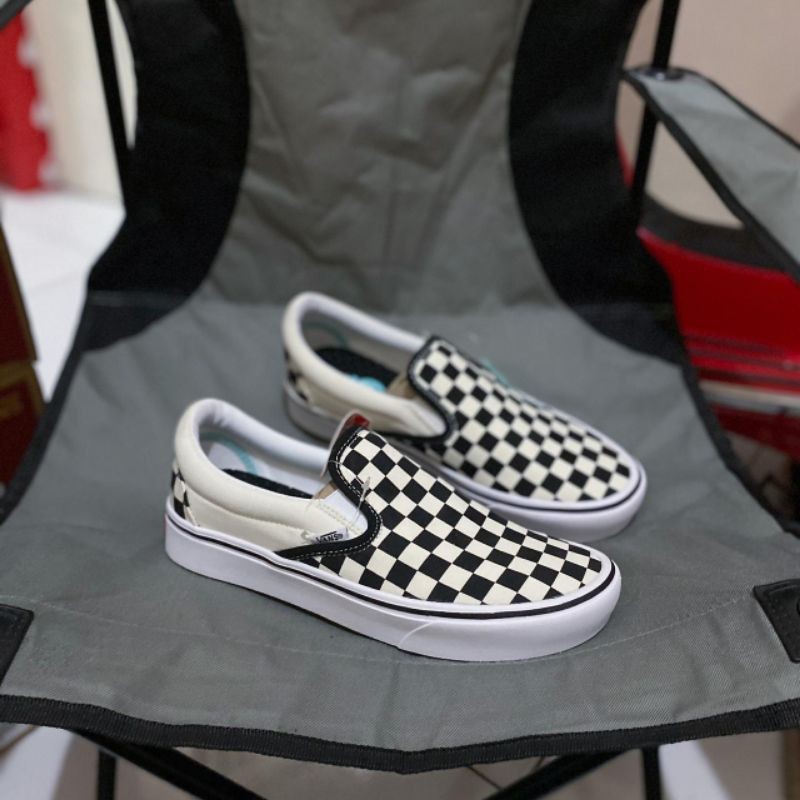 VANS SLIP ON COMFYCUSH -checkerboard (ORIGINAL)