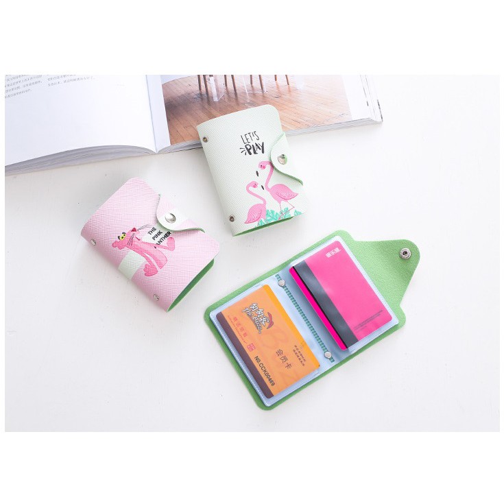 Dompet Kartu Karakter Lucu Imut Import 20 Slot Kartu - CH003