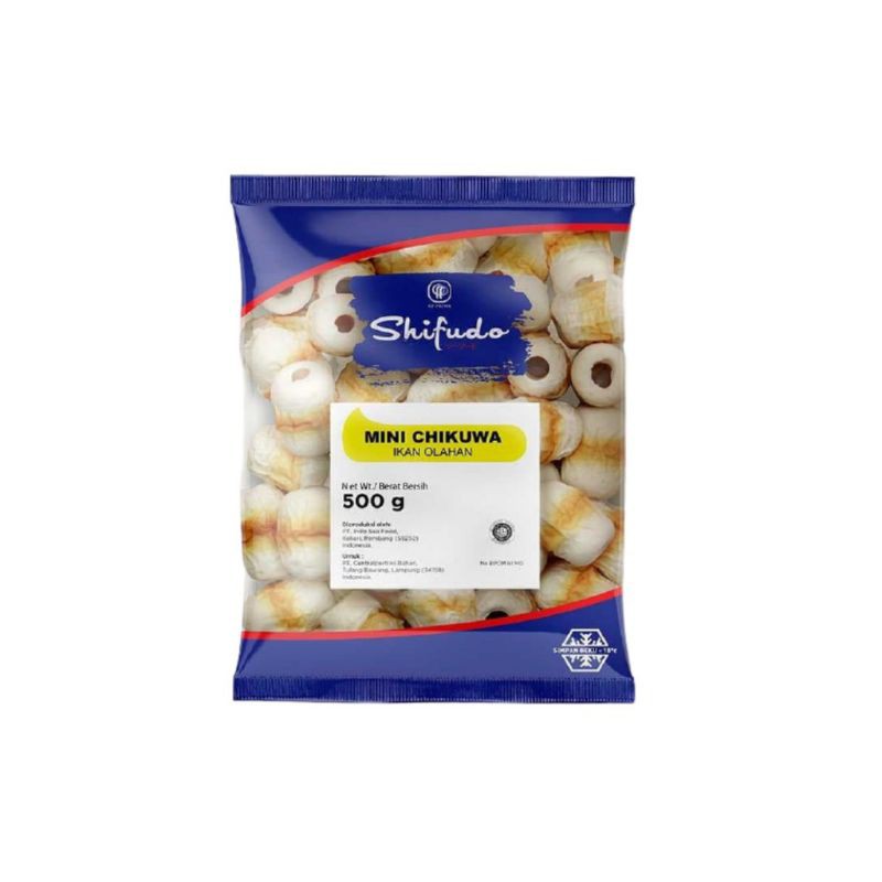 Depot Mart Shifudo Chikuwa Mini 500Gr - Bahan Sate Seafood, Steamboat, Tomyam dan Lok Lok