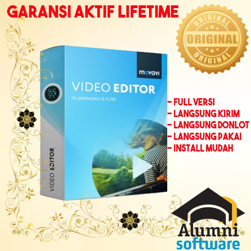 [FULL VERSION] Movavi Video Editor 2021 21.4 - GARANSI AKTIVASI