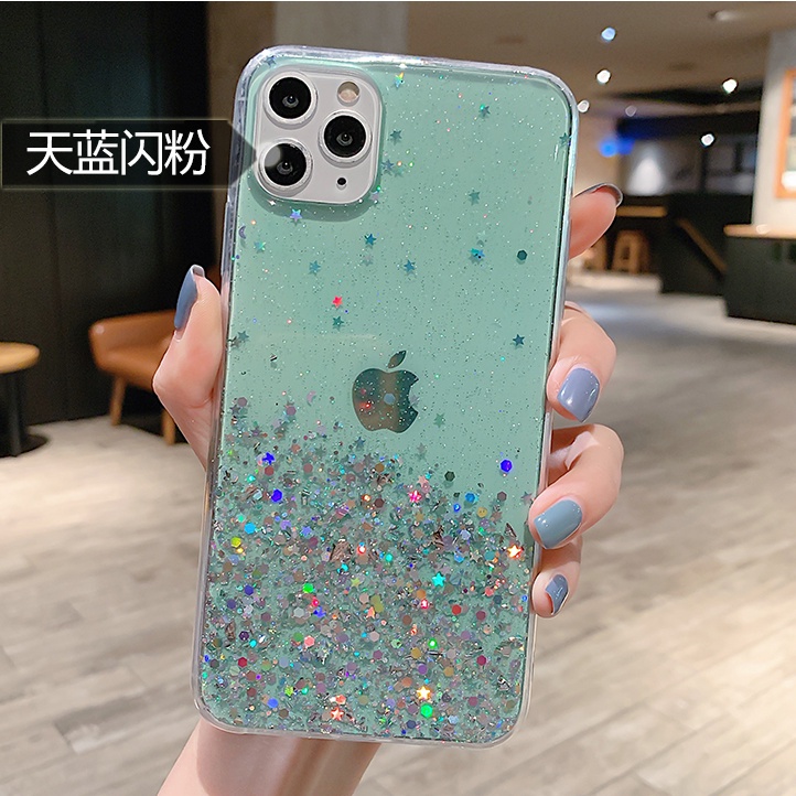 Case Samsung A53 A33 A03 Core A52s A03s A22 A72 A52 A32 A02s A13 A12 A21s A11 A71 A51 A10s A50 A30s A50s  A20 A30 A10 A8 A20s A02 M32 M11 M10 Epoxy Glitter soft Phone Case-4