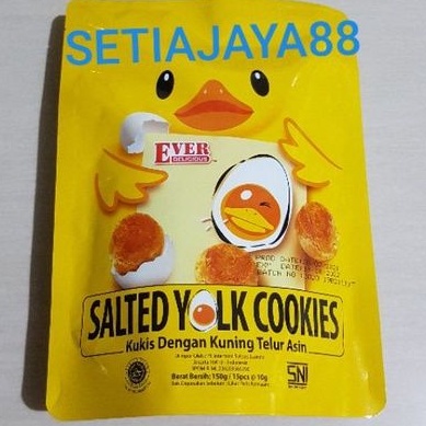

EVER DELICIOUS SALTED YOLK COOKIES 150 GRAM/BISKUIT KUKIS TELUR ASIN