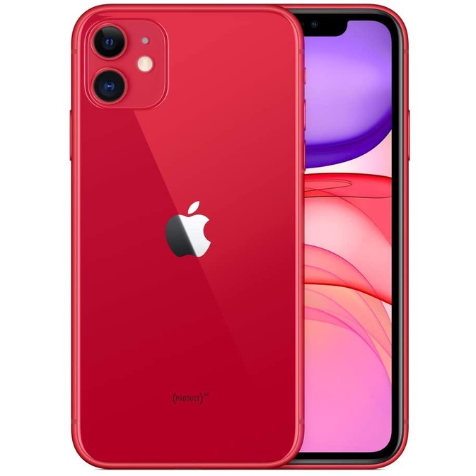 iPhone11 64GB Silent Fullset Ori Ex inter Second Mulus100% Like New 3utools All Green (Garansi 1Bulan)-Red