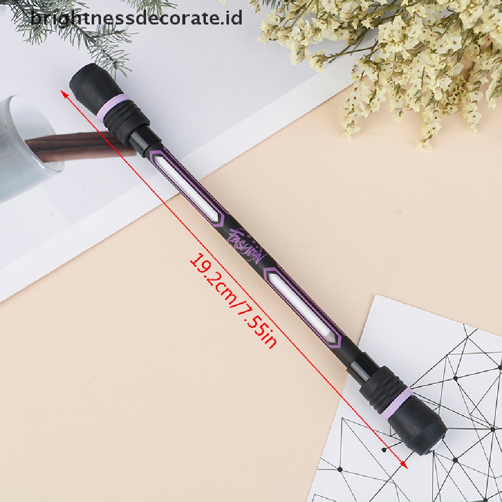 [birth] Spinning Pen Creative Random Flash Rotating Gaming Gel Pens for Student Gift Toy [ID]