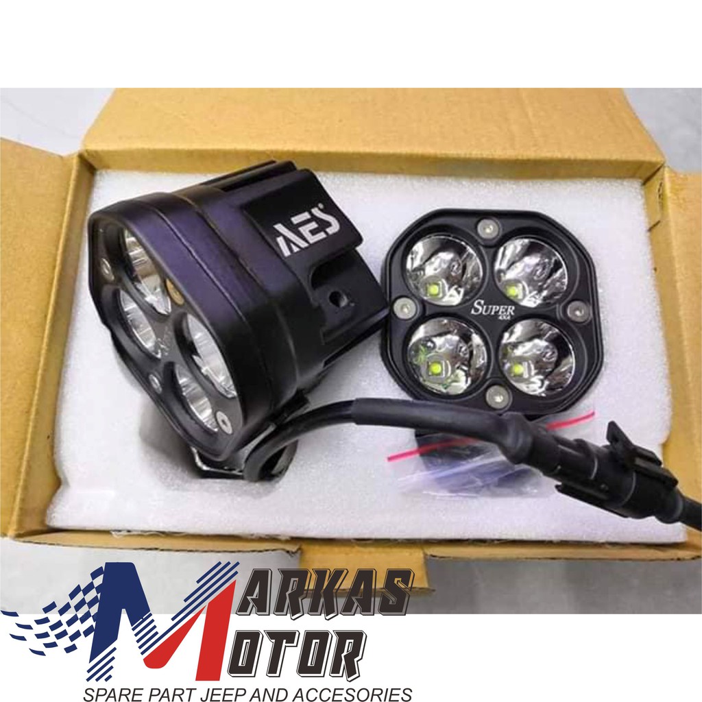 Jual Lampu Sorot Kabut Lampu Sorot Lamp Led Laser Gun Super 4x4 Shopee Indonesia 