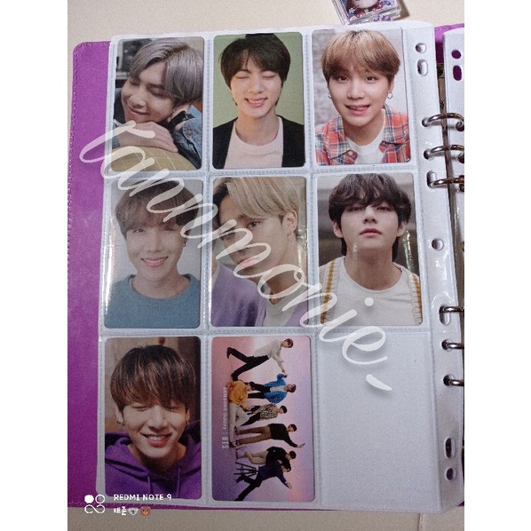 Photocard suga melet and the geng ot7