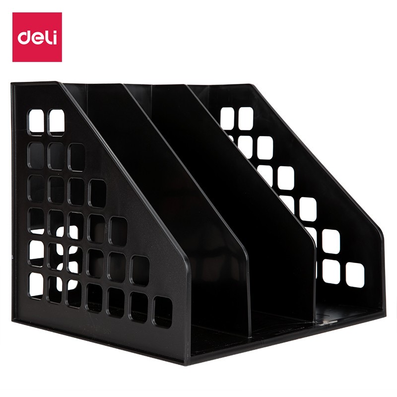 

Deli | File Tray (Tempat Majalah) | Hitam | 9830