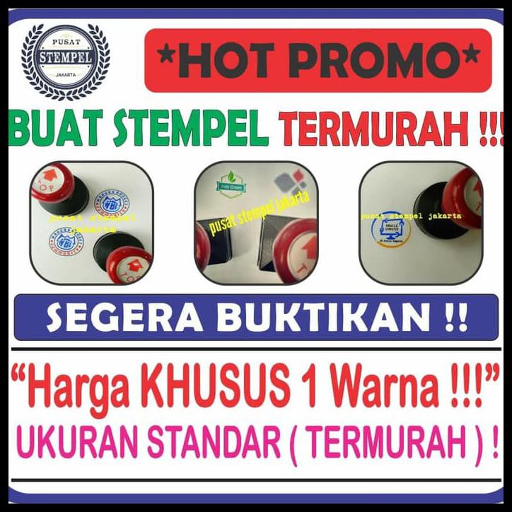 

Produk Unggulan Promo Stempel 1 Warna (Termurah)