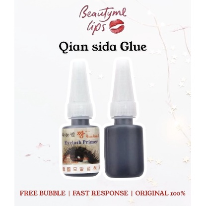 QIANSIDA / GLUE PRIMER EYELASH EXTENTION glue lem bulu mata eyelash extension the silk gum element glues to match