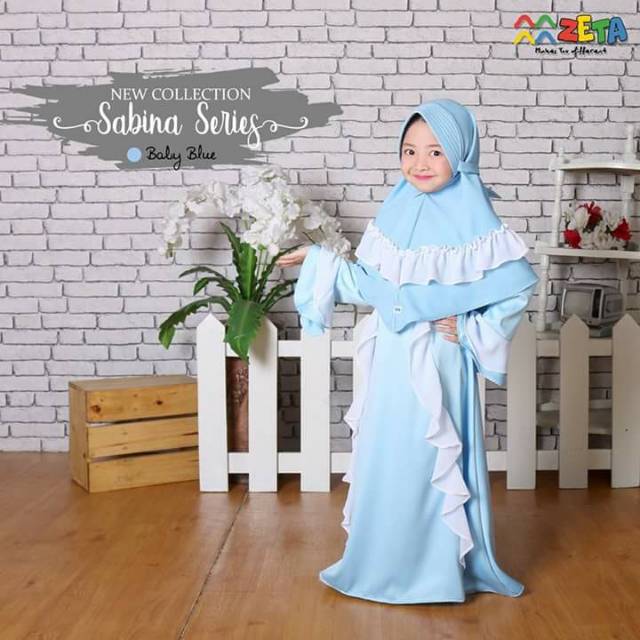 Gamis Sabina Zeta Outfit