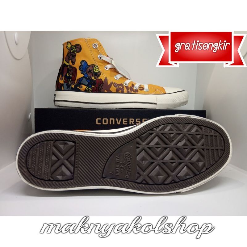 Jual Sepatu Converse Kaws Scooby Doo Terbaru Termurah Quality