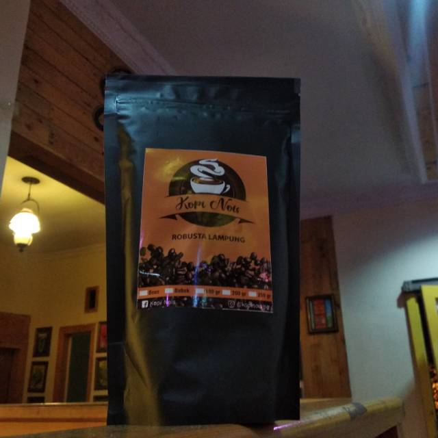 

Kopi Bubuk Robusta Lampung (100gram, 200gram, 250gram)