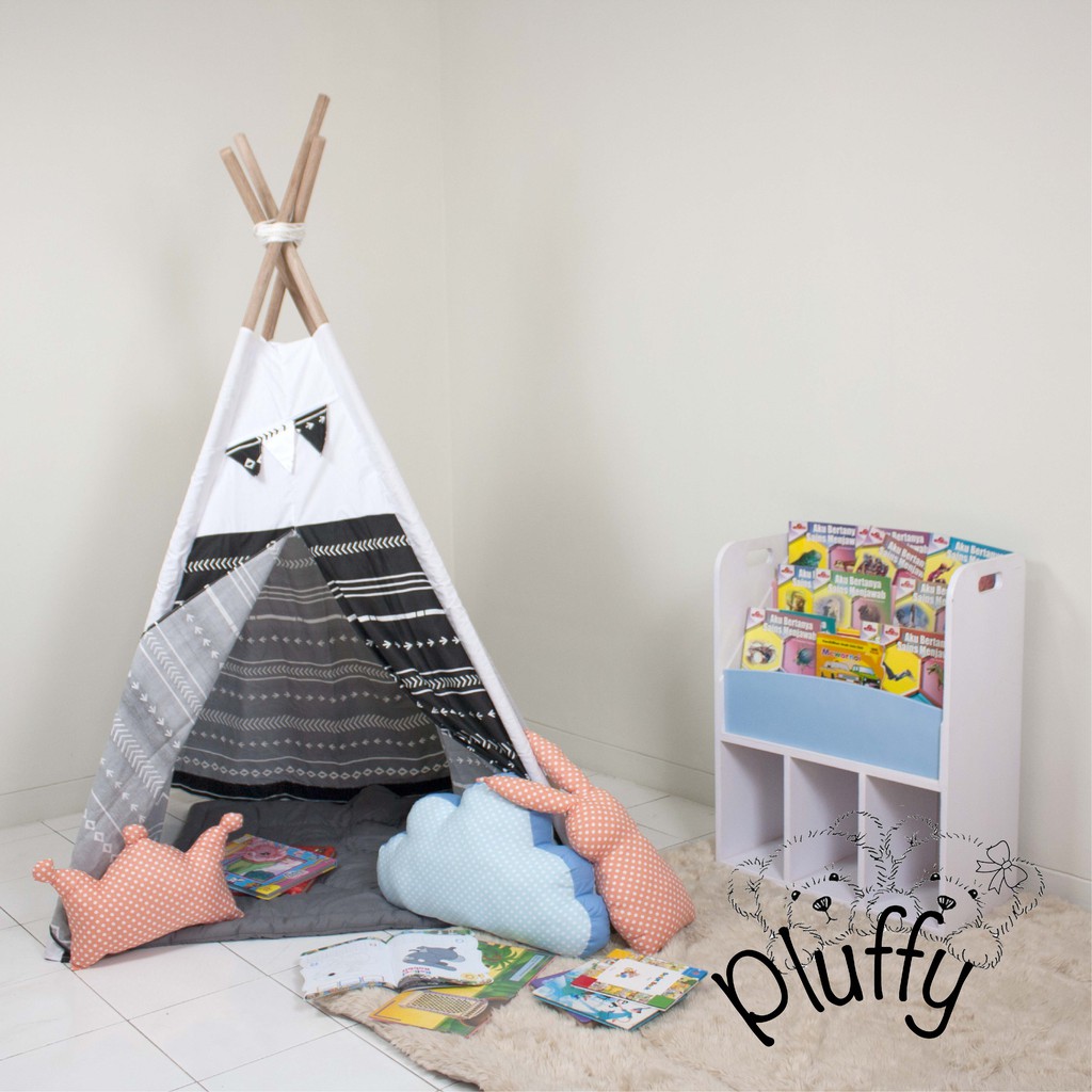 Jual Pluffy Teepee Tent Set Shopee Indonesia