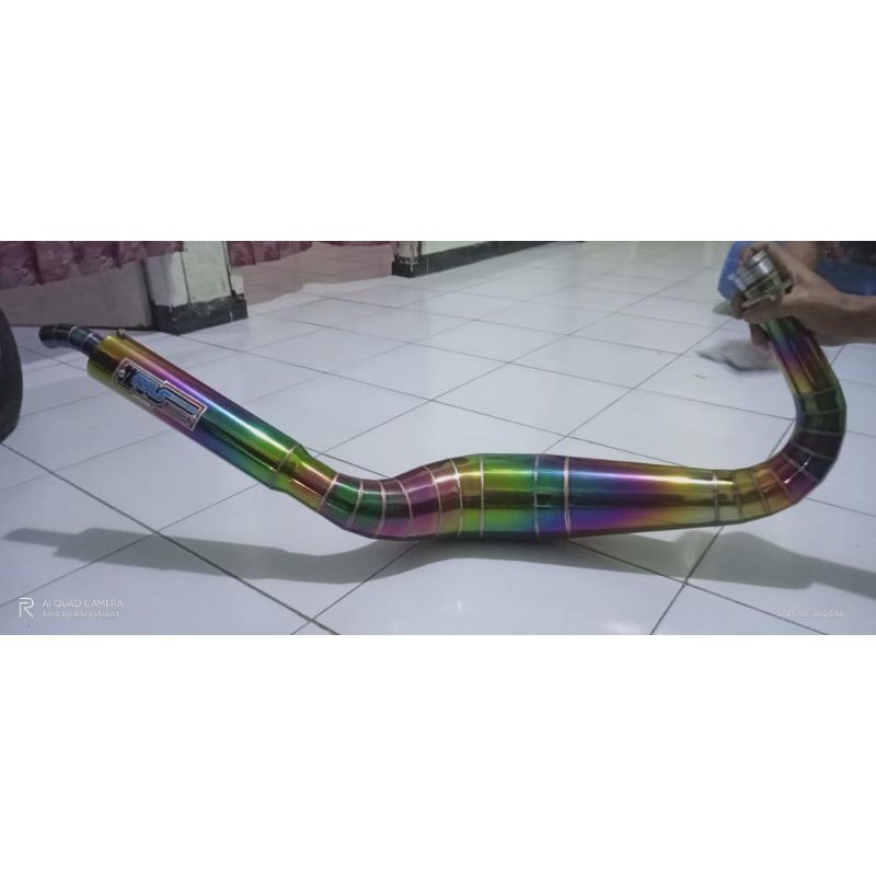 knalpot kolong kobra pelangi