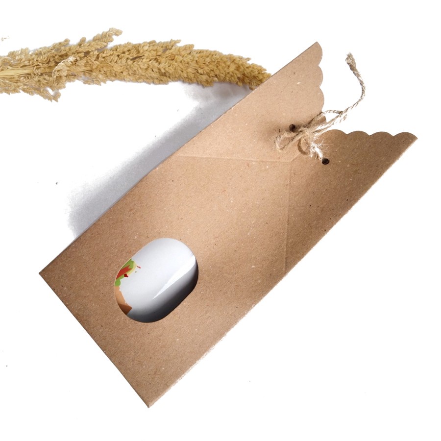 

[HARGA 10PCS] Box Jar/ Mug / Jar selai souvenir ukuran 10.5 x 10.5 x 23 cm - BROWN