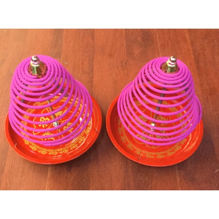 Dupa hio lingkar bulat lilit putar 24 jam SCR889 aroma primrose