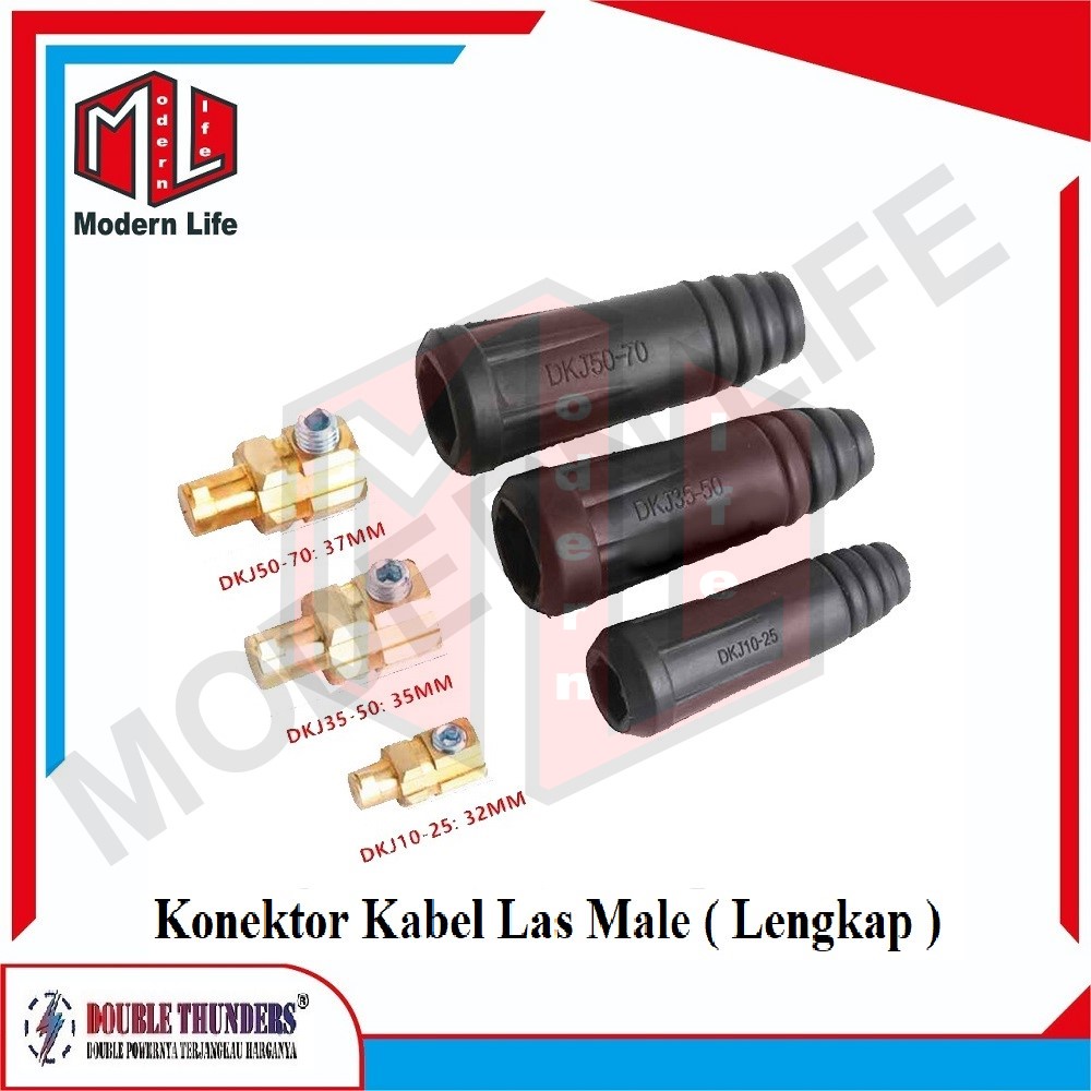 Conector Kabel Las Connector Inverter Panel Socket ( Male / Female )