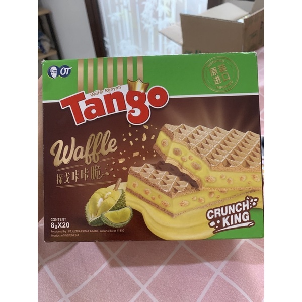 Tango Waffle Crunch King Durian