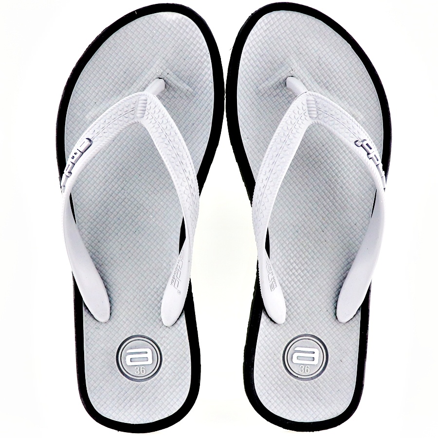 Ando Thunder Wanita Abu/Hitam - Sandal Jepit Ando Surabaya