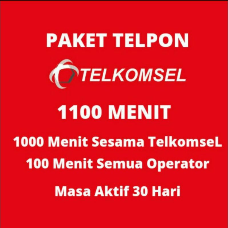 Paket Nelpon Telkomsel 30 Hari