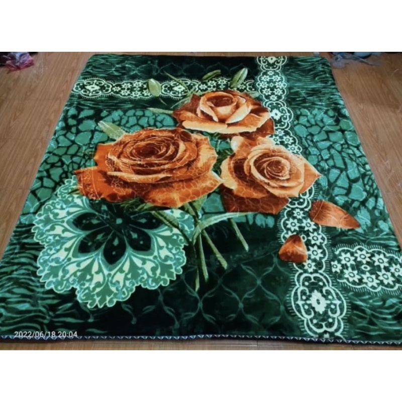 Ambal Malaysia Motif Baru Emboss Jumbo Ukuran 7 kaki 200x220 Busa Empuk Recomended