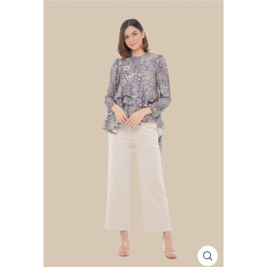 CECILIA BLOUSE by Wearing Klamby _ GREY_M