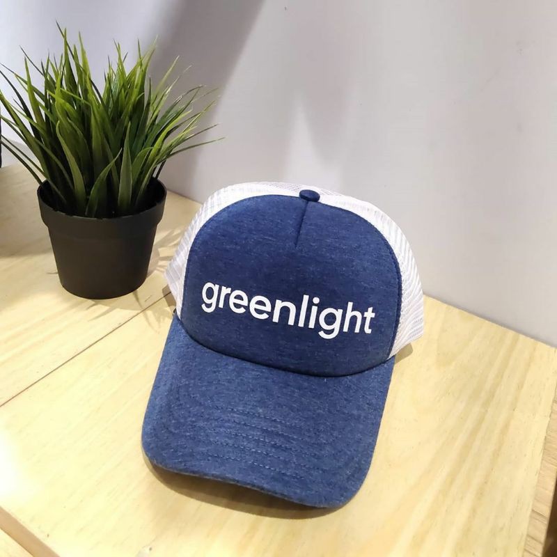20509 Greenlight Topi Jaring pria original