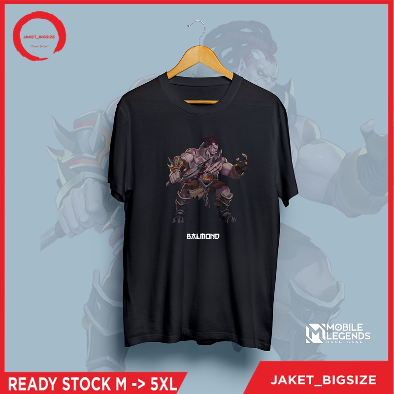 Kaos Mobile Legends Balmond Ukuran L XL XXL XXXL XXXXL XXXXXL Kaos Jepang