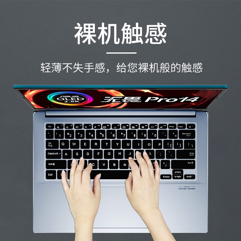 Film Pelindung Keyboard ASUS Fearless Pro14 2021 M3400 Standard Pressure Ruilong Tahan Debu Dan Air