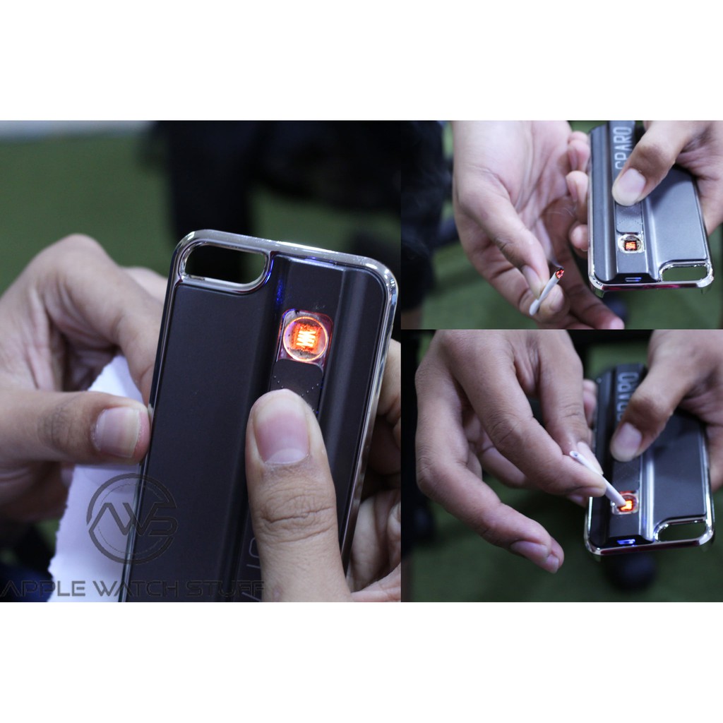 Sparq Hardcase Lighter Case Korek Api USB Lighter for iPhone 5
