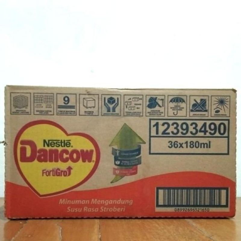 

DANCOW UHT FORTIGRO 1 DUS ISI 36 PCS NETTO 180 ML HARGA PER KARTON RASA COKLAT SRAWBERRY