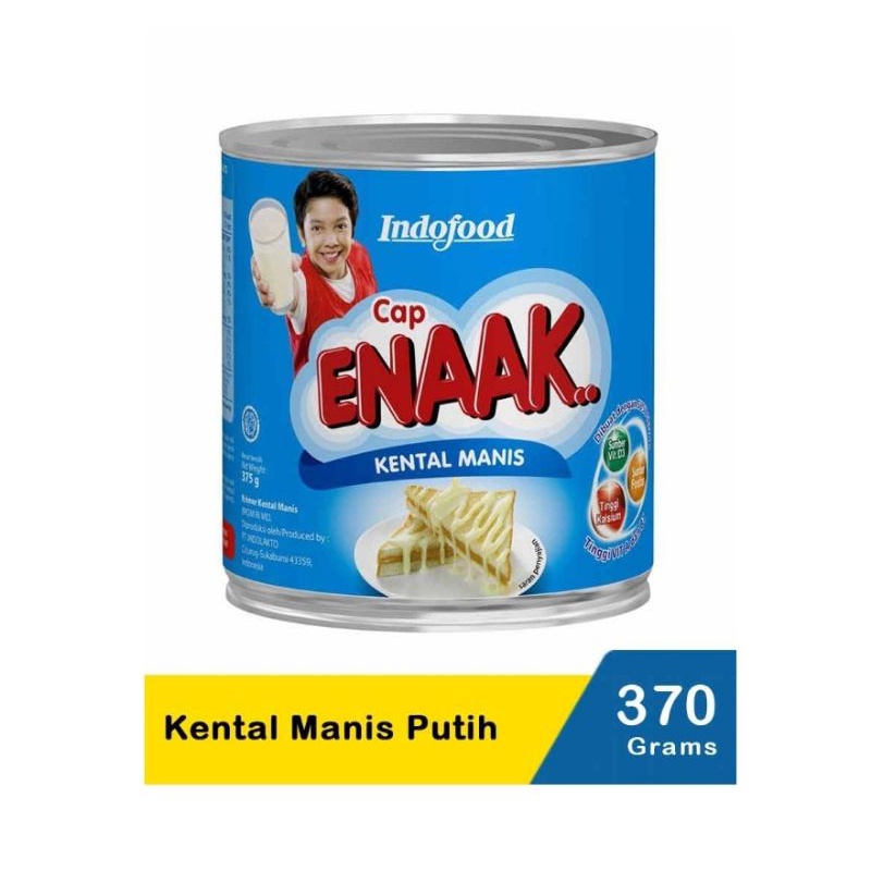 

Susu kental manis cap enak kemasan 370 gram