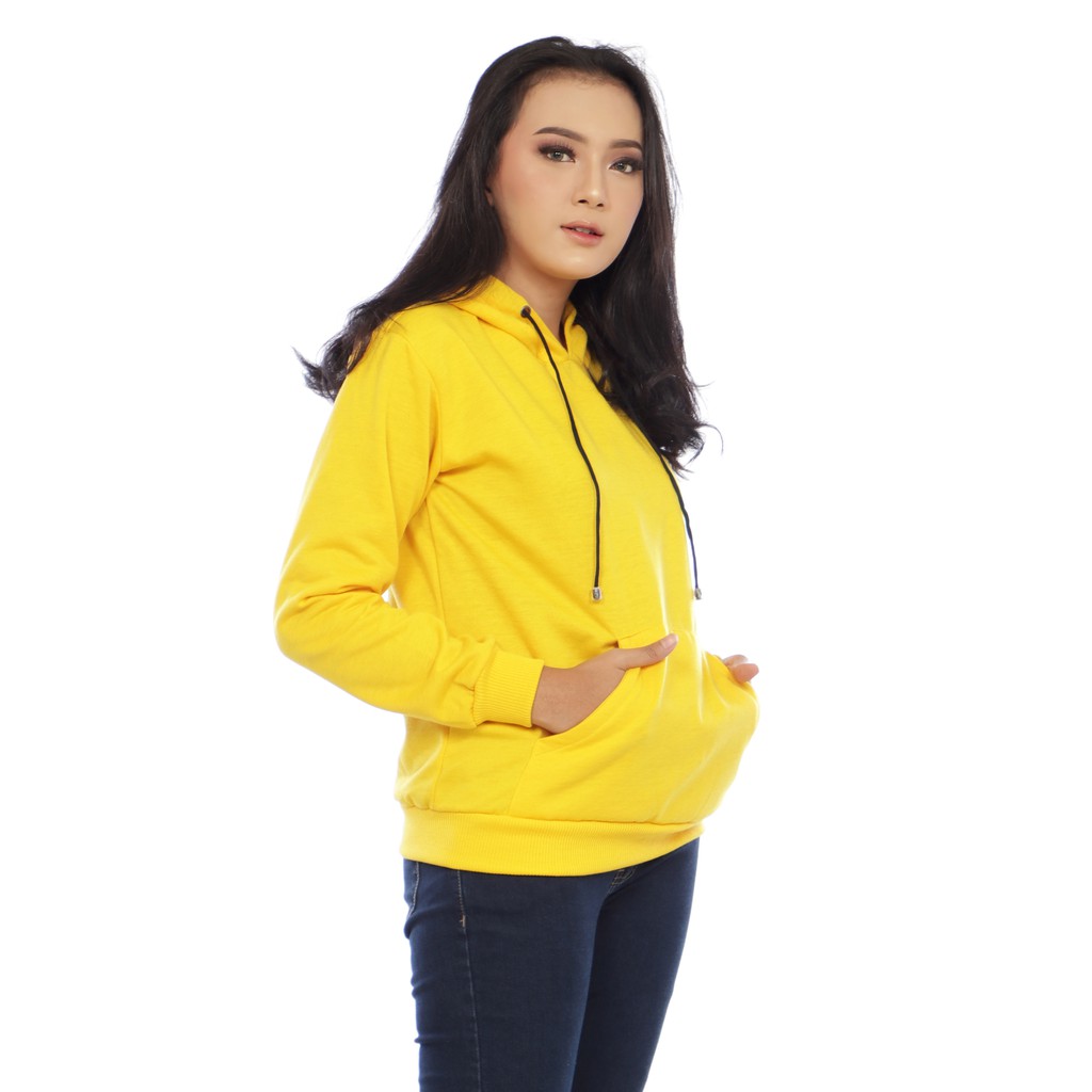 Sweater Wanita Kekinian Hoodie Polos