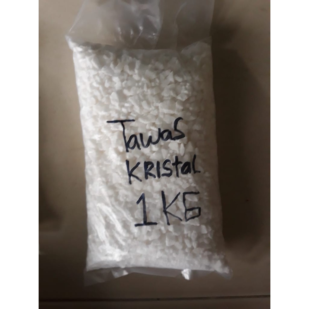 TAWAS BUBUK KRISTAL - 1KG TAWAS BATU KECIL