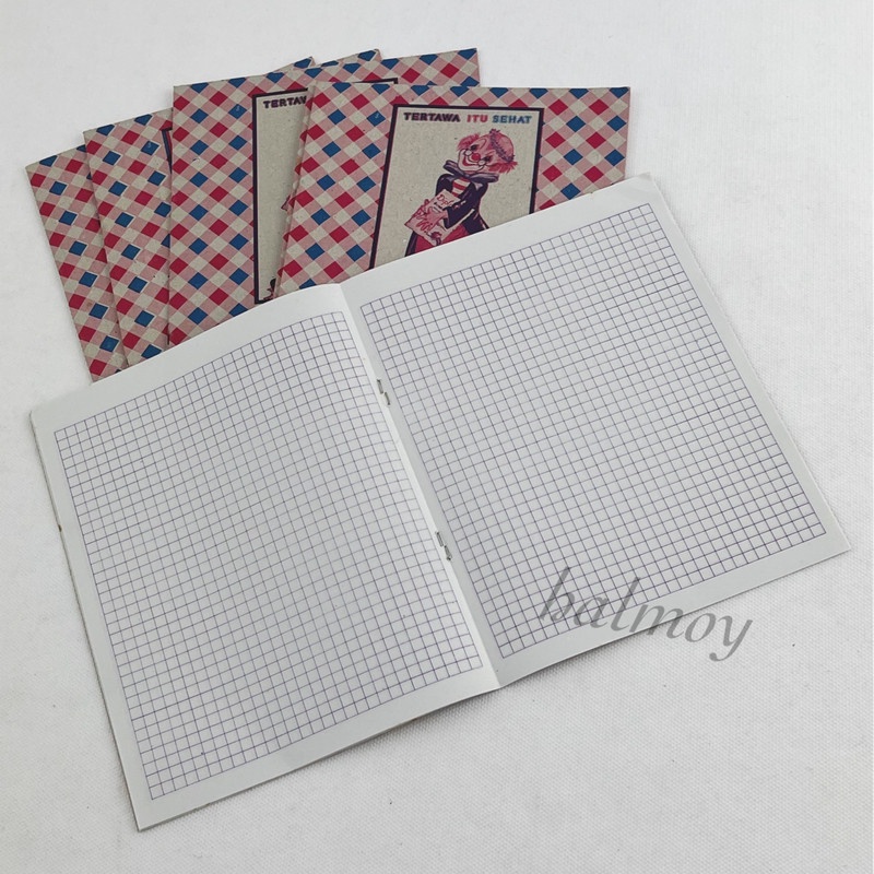 

BUKU TULIS PETAK KECIL 10 LEMBAR TIPIS ( 10 PCS )