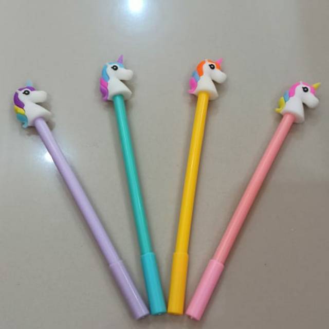 

Pena/Pulpen Karakter Unicorn