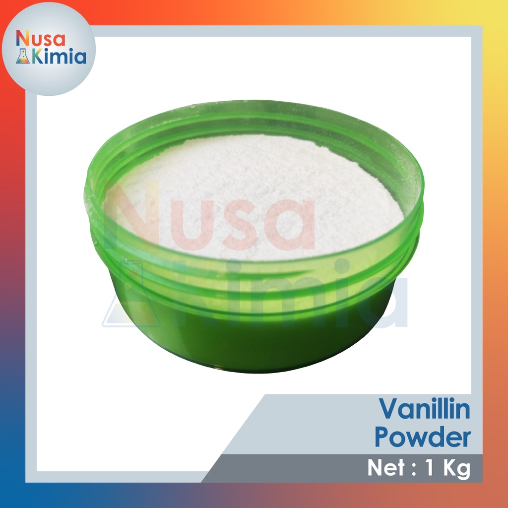 Vanilin Bubuk / Vanilin Powder Food Grade 100 Gram