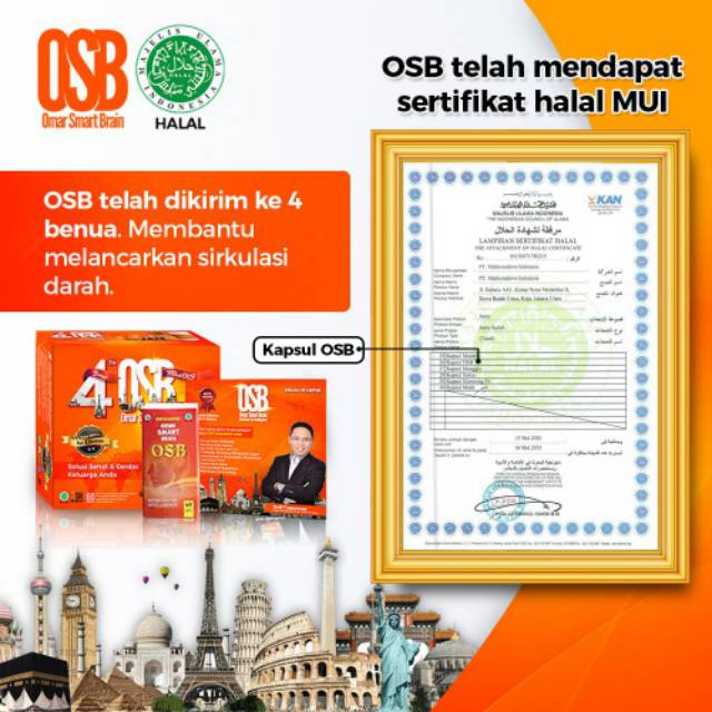 Vitamin otak OSB  | Nutrisi Otak | Vitamin  Anak  | Vitamin Dewasa | Nafsu makan anak | Herbal