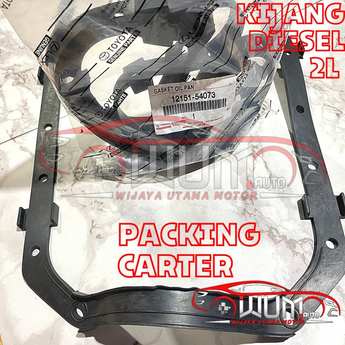 GASKET OIL PAN PACKING CARTER PAKING KARET BAK OLI KIJANG DIESEL 2L